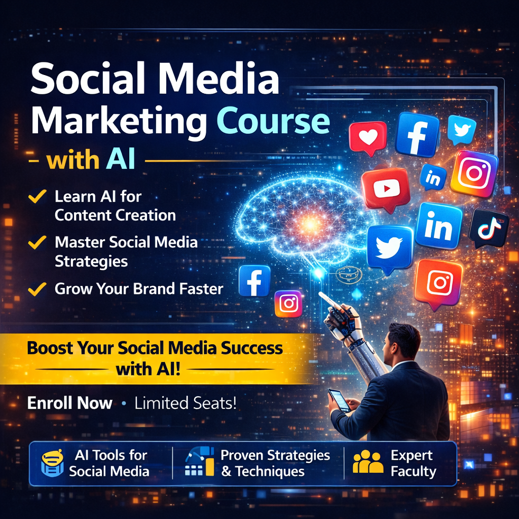 social media marketing course with ai